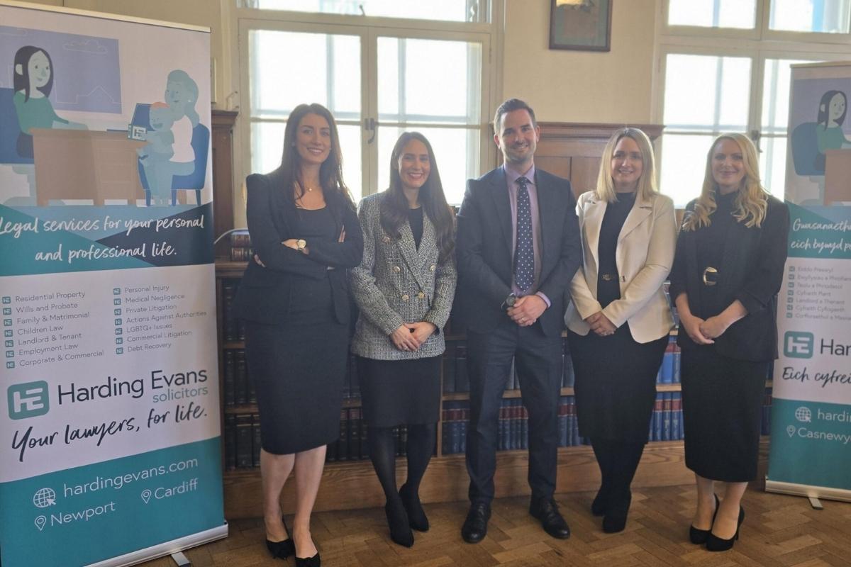 Harding Evans' newest Equity Partners.